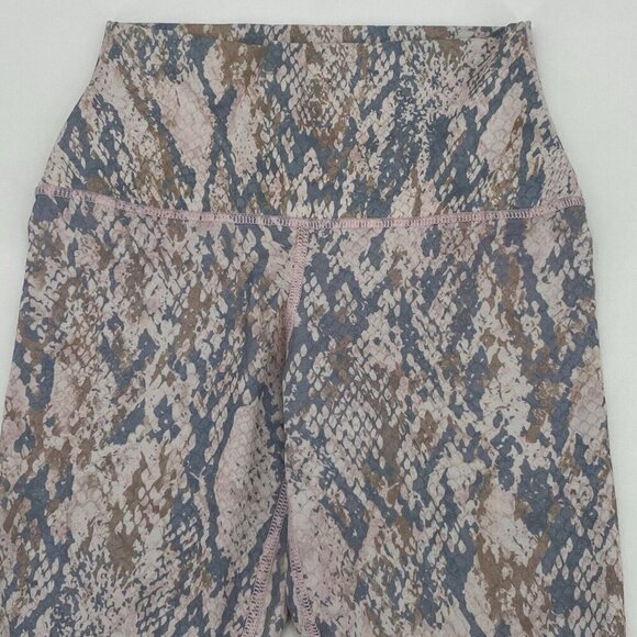Evolution And Creation Size Small High Waist Pink Reptile Print The Mia Legging - Picture 4 of 10